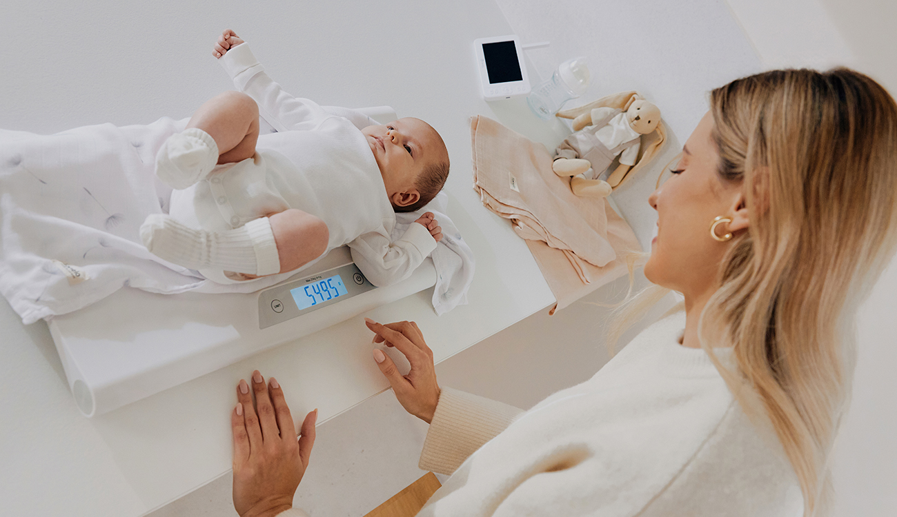 Waga elektroniczna dla niemowląt